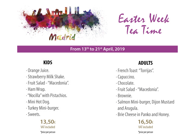 Easter Week Tea Time